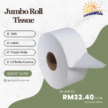 Jumbo Roll Tissue 2ply Virgin Pulp 130M